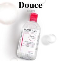 Nước Tẩy Trang BIODERMA SENSIBIO H20 (màu hồng) dành cho da nhạy cảm, da khô và da hỗn hợp thiên khô 500ml