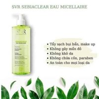 Nước tẩy trang cho da dầu mụn SVR Sebiaclear Eau Micellaire 400ml