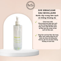 Nước tẩy trang cho da dầu mụn SVR Sebiaclear Eau Micellaire 400ml