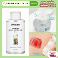 Nước Tẩy Trang Cho Da Khô, Da Thường JM Solution Derma Care Ceramide Cleansing Water Clear