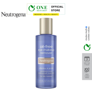 Nước tẩy trang cho mắt Neutrogena Oil Free Eye Makeup Remover 162ml