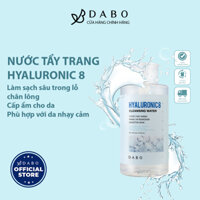 Nước Tẩy Trang DABO Hyaluronic 8 cleansing water - Cấp ẩm,làm sạch sâu, dịu nhẹ, dành cho dạ nhạy cảm 500ml