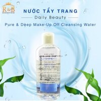 Nước tẩy trang Daily Beauty Pure & Deep Make-up Off Cleansing Water
