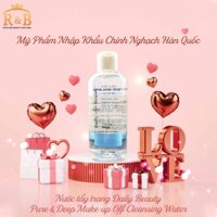 Nước tẩy trang Daily Beauty Pure & Deep Make-up Off Cleansing Water