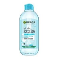 Nước Tẩy Trang Dành Cho Da Dầu Mụn Garnier Micellar Cleansing Water For Oily & Acne-Prone Skin 400ml