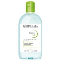 Nước Tẩy Trang Dành Cho Da Dầu & Hỗn Hợp Bioderma Purifying Cleansing Micellar Water – Xanh