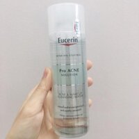Nước tẩy trang dành cho da mụn Eucerin pro acne & makeup 200ml