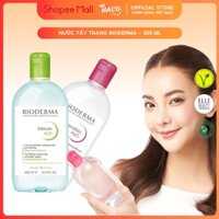Nước Tẩy Trang Dành Cho Da Nhờn Mụn Bioderma Sebium H2O 500ml - HacoJapan