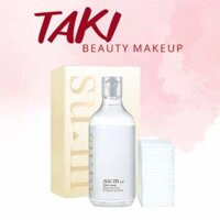 Nước Tẩy Trang Dịu Nhẹ SUM37 Skin Saver Essential Pure Cleansing Water 400ml + tặng bông tẩy trang 40 miếng