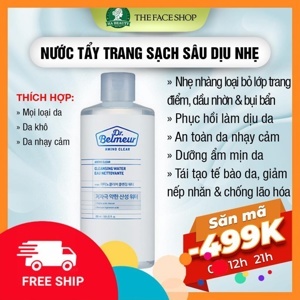 Nước tẩy trang Dr.Belmeur Amino Clear Cleansing Water 295ml