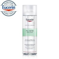 nước tẩy trang eucerin pro acne solution acne & make up cleansing water