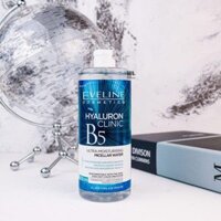 Nước Tẩy Trang Eveline Hyaluronic Clinic B5 Puridetox 500ml