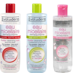 Nước tẩy trang Evoluderm Micellar Cleansing Water 500ml