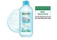 Nước Tẩy Trang Garnier Cho Da Dầu Và Mụn 400ml Màu Xanh