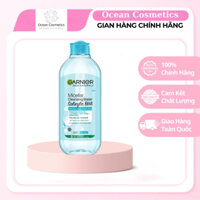 Nước tẩy trang Garnier Cho Da Dầu Mụn Salicylic BHA Micellar 125ml 400ml (Xanh Dương)