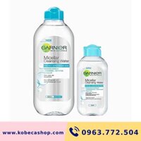 Nước tẩy trang Garnier màu xanh dương cho da dầu và mụn