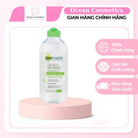 Nước Tẩy Trang Garnier Màu Xanh Lá Dành Cho Da Hỗn Hợp 400ml