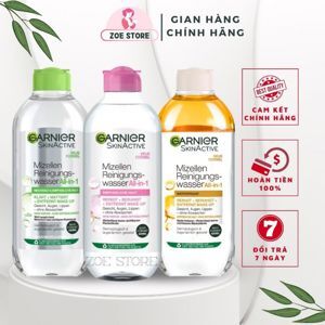 Nước tẩy trang Garnier Mizellen Reinigungs