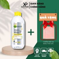 Nước tẩy trang Garnier vàng Micellar Water Vitamin C 400ml