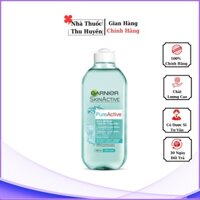 Nước tẩy trang Garnier Xanh Ngọc Pure Active 400Ml Cho Da Dầu Và Da Nhạy Cảm