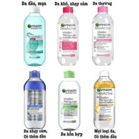 Nước Tẩy Trang Garnier Micellar Cleasing Water 400ml / Tẩy Trang
