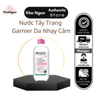 Nước tẩy trang Garnier Micellar Cleansing Water 400ml (hồng)