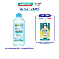 Nước Tẩy Trang Garnier Micellar Cleansing Water Salicylic BHA 400ml