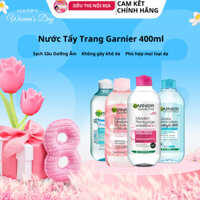 Nước Tẩy Trang Garnier Micellar Cleansing Water 400ml