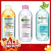 Nước tẩy trang Hoa Hồng Garnier Micellar cleansing water 400ml - cho da mẫn cảm