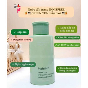 Nước tẩy trang Innisfree Green Tea Pure Cleansing Water 300ml