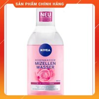 Nước tẩy trang kết hợp nước hoa hồng NIVEA Rosenwasser micelle wasser [CHUẨN]