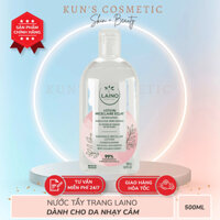 Nước Tẩy Trang Laino Micellar Dịu Nhẹ Sáng Da Dành Cho Da Nhạy Cảm Pháp 500ml