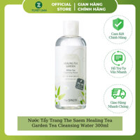 Nước Tẩy Trang Làm Sạch Dành Cho Moi Loại Da The Saem Healing Tea Garden Tea Cleansing Water 300ml Chính Hãng Hàn Quốc