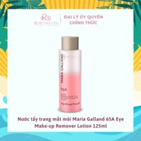 Nước tẩy trang mắt môi Maria Galland 65A Eye Make-up Remover Lotion 125ml