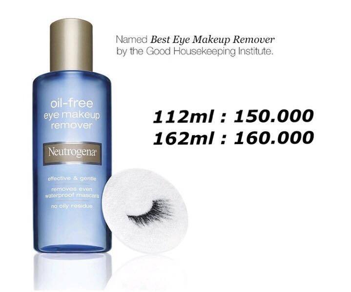 Nước tẩy trang mắt Neutrogena Oil-Free Eye Makeup Remover 112ml
