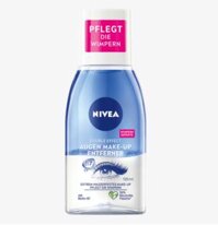 Nước tẩy trang mắt Nivea Double Effect Augen Make-up Entferner, tẩy lớp trang điểm chống thấm nước & dưỡng mi, 125ml