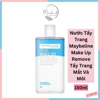 Nước tẩy trang Maybeline make up remove, tẩy trang mắt môi Maybeline 150ml