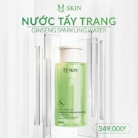 Nước Tẩy Trang Nhân Sâm MQ Skin ,Ginseng Sparkling Water MQ Skin 300ml