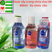nuóc tẩy trang  nivia  chai lớn 400ml hàng cty