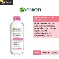 Nước tẩy trang Pháp Garnier hồng 400ml