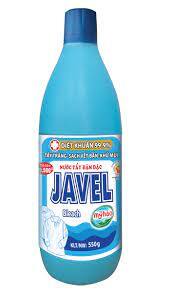 Nước tẩy trắng quần áo Javel chai 550g