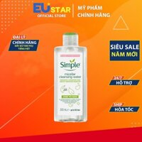 Nước tẩy trang Simple Kind To Skin Cleansing Micellar Water 200ml -Eu Star