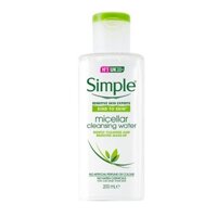 🍀Nước tẩy trang Simple Kind To Skin Micellar Cleansing Water - 200ml