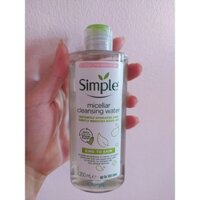 Nước tẩy trang Simple Micellar Cleansing Water