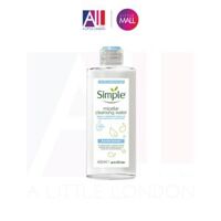 Nước tẩy trang Simple Water Boost Micellar Cleansing Water - 400ml