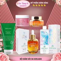 Nước tẩy trang- Sữa rửa mặt- Serum- Kem dưỡng- Mặt nạ đất sét Derladie Hàn Quốc