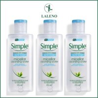 NƯỚC TẨY TRANG & SỮA RỬA MẶT SIMPLE MICELLAR CLEANSING WATER