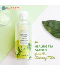 Nước Tẩy Trang The Saem Healing Tea Garden Cleansing Water 300ml - Trà Xanh