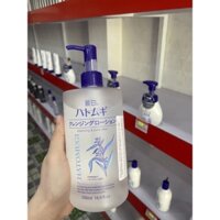 Nước tẩy trang hatomugileansing& Pổt clear500ml