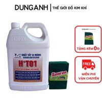 Nước tẩy xi măng Kim Khí Dung Anh, chất tẩy xi măng HT01, dung dịch tẩy xi măng các cỡ tặng kèm Samran